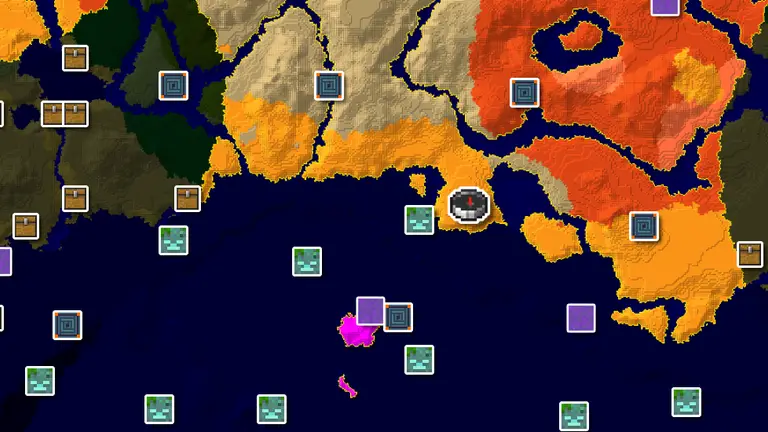 Desert Gate to Mushroom Island