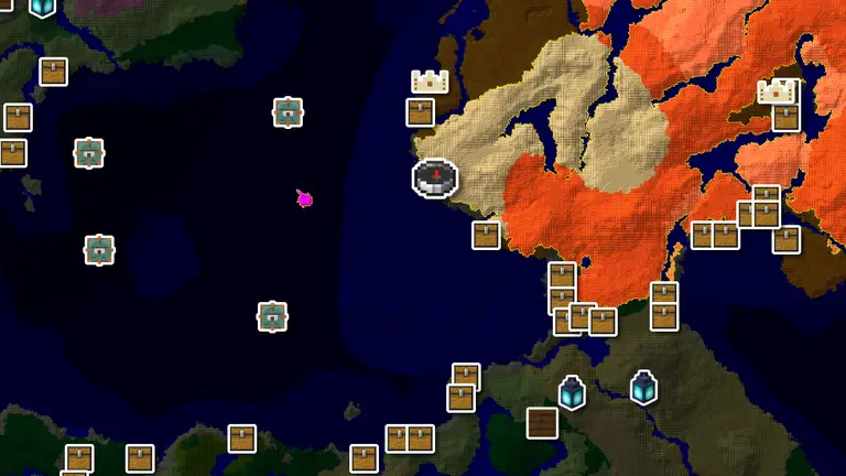 Treasure Coast Under Terracotta Cliffs