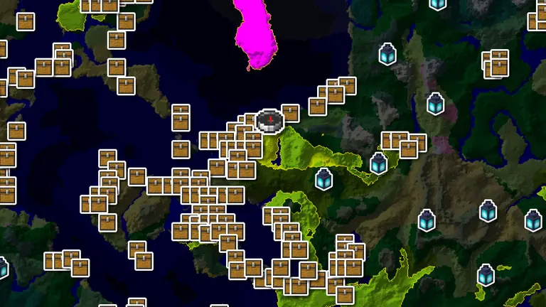 Buried Treasure Hoard on Mushroom Coast
