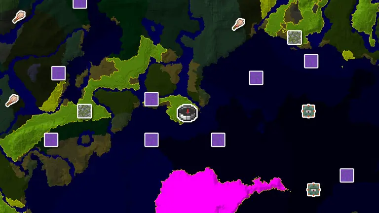 Two Jungle Temples With Mushroom Shallows