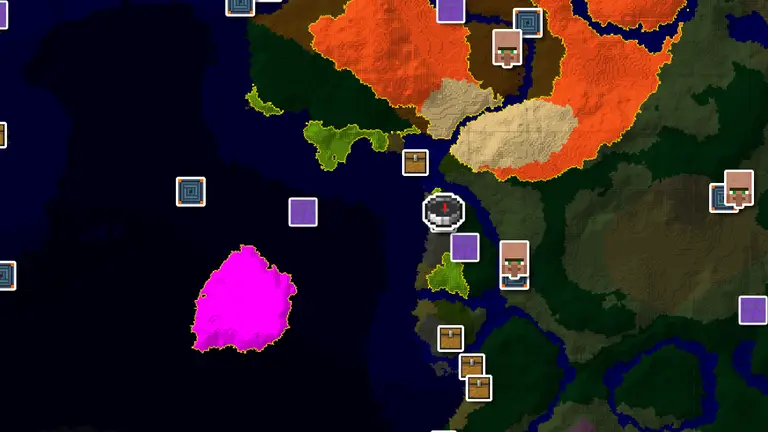 Jungle Treasure Spawn by Mushroom and Badlands
