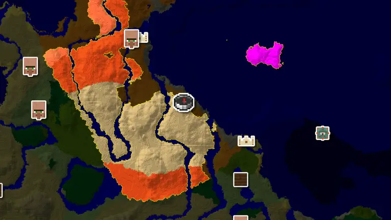 Mushroom Island Northeast of Terracotta Spawn