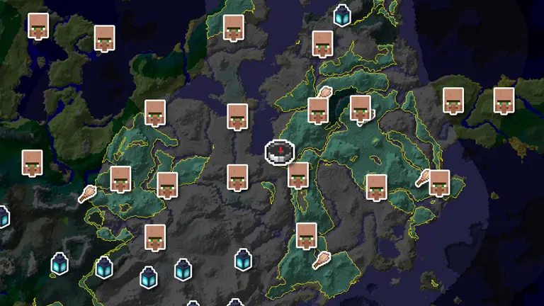 Nine Villages In Snowy Taiga