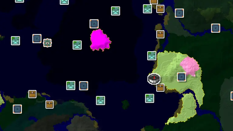 Mushroom Island and Cherry Coast