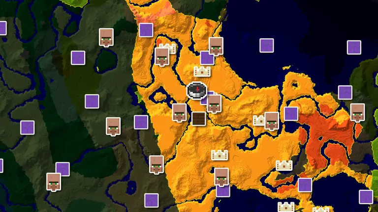 Pyramid, Portal, And Nine Desert Villages