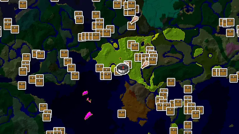 Trail Ruins in Treasure-Packed Jungle