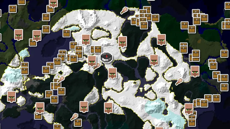 Treasure-Heavy Snowfields With Eight Villages