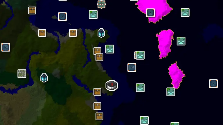 Ancient City Pair With Mushroom Coastline