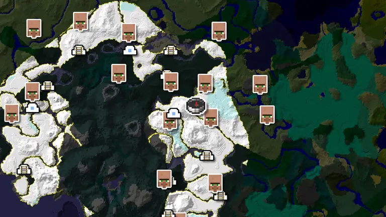 Ten Villages Beside Ice Spikes