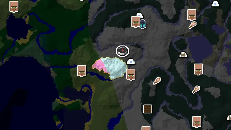 Ice Spikes With a Close Ancient City