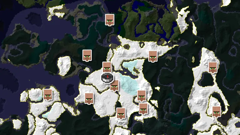 Nine Villages in Snowy Plains