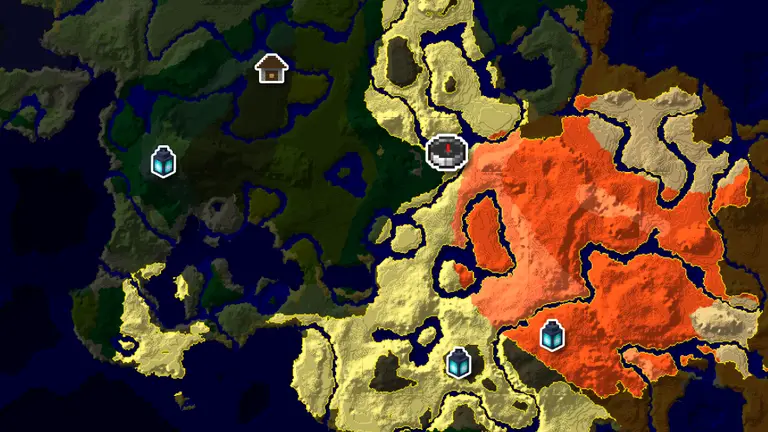 Badlands Spawn With a Mansion and Ancient City