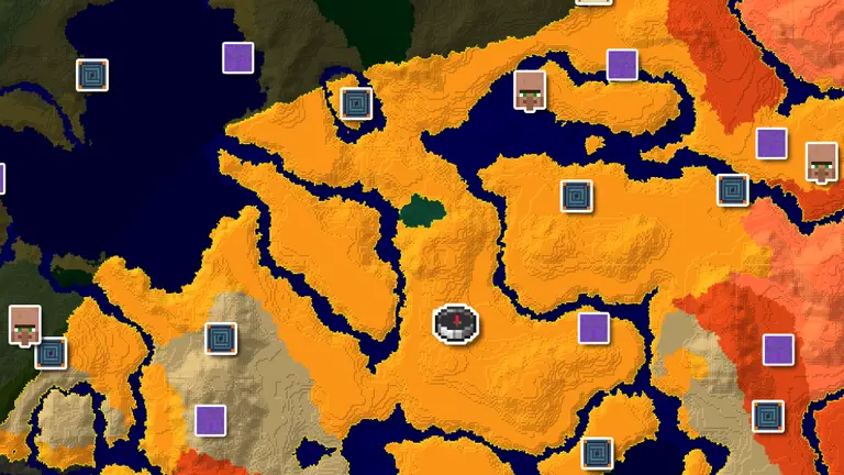 Sunken Desert Pyramid at Spawn