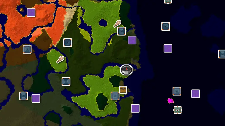 Jungle Coast With a Badlands Horizon