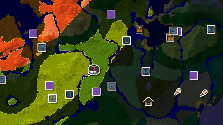 Trail Ruins and a Mansion on the Jungle Rim