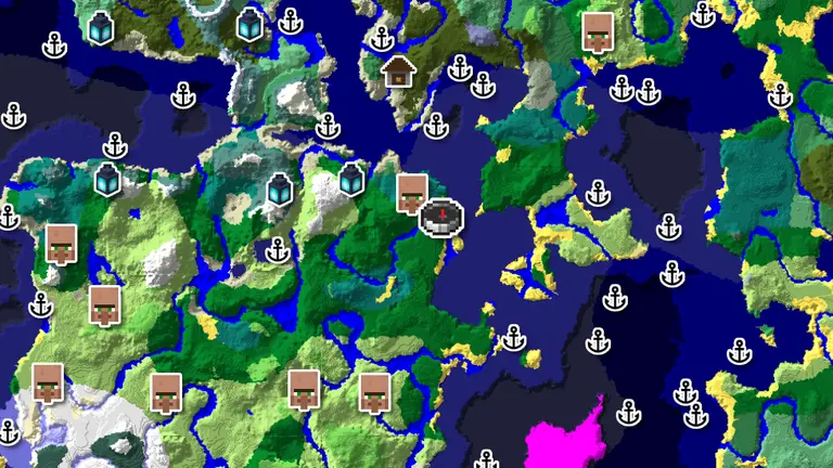 Shipwreck Coast With Mansion and Two Villages