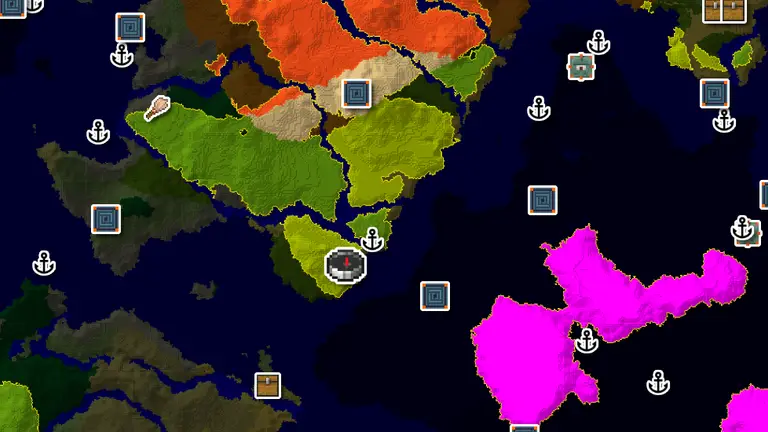 Shipwreck Harbor Off a Bamboo Spawn