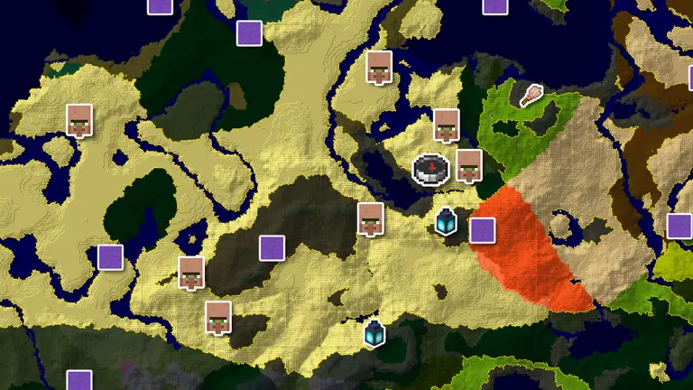 Six Villages Around a Savanna Hub