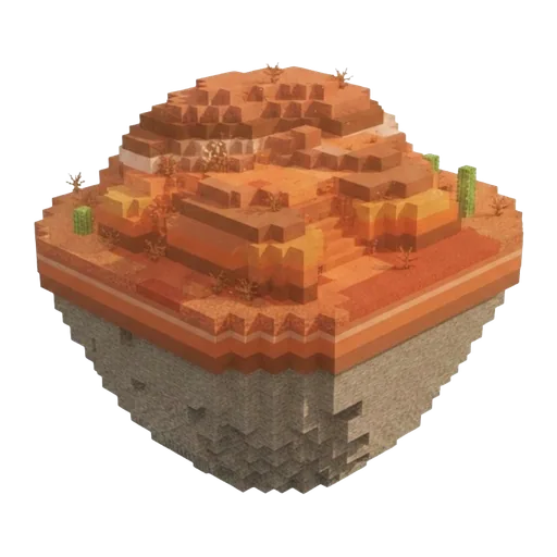 Minecraft Badlands