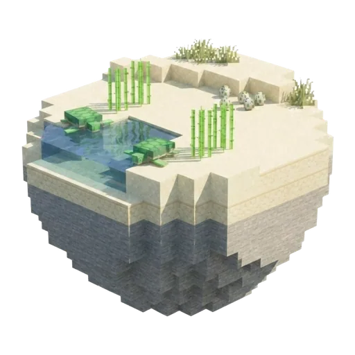 Minecraft Beach