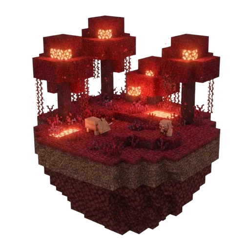 Minecraft Crimson Forest