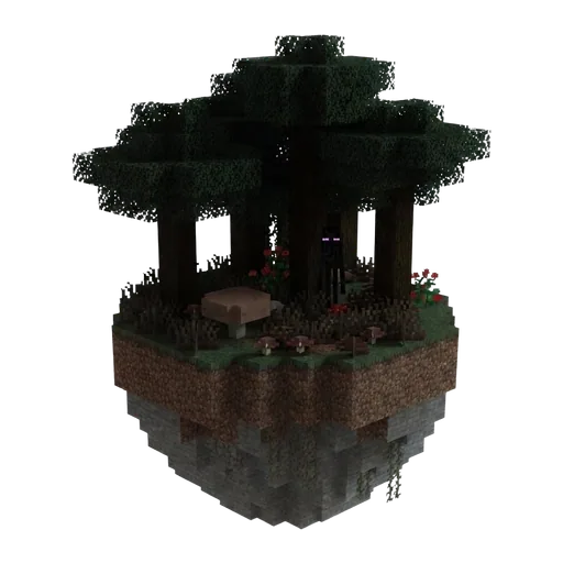 Minecraft Dark Forest
