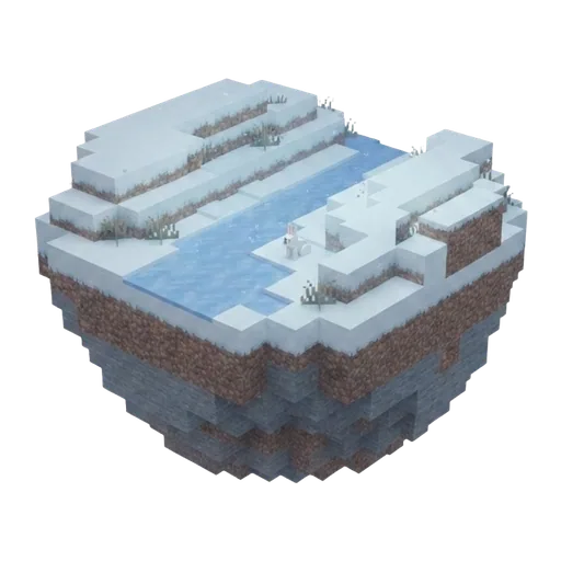 Minecraft Frozen River