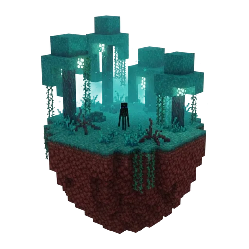 Minecraft Warped Forest