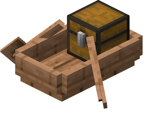 Jungle Boat with Chest image