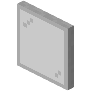 Light Gray Stained Glass Pane image