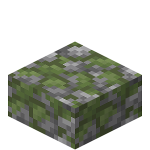 Mossy Cobblestone Slab image
