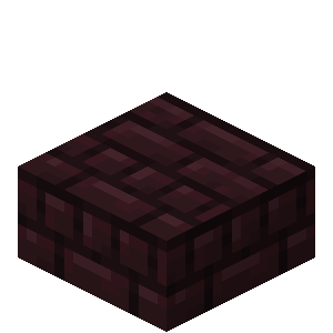 Nether Brick Slab image