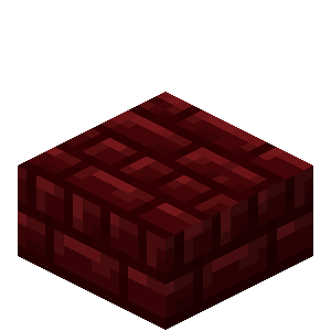 Red Nether Brick Slab image