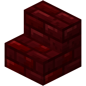 Red Nether Brick Stairs image