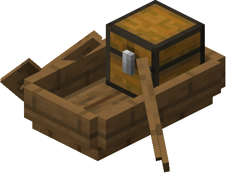 Spruce Boat with Chest image