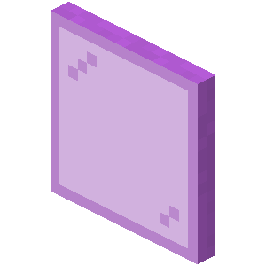 Purpurowa szyba